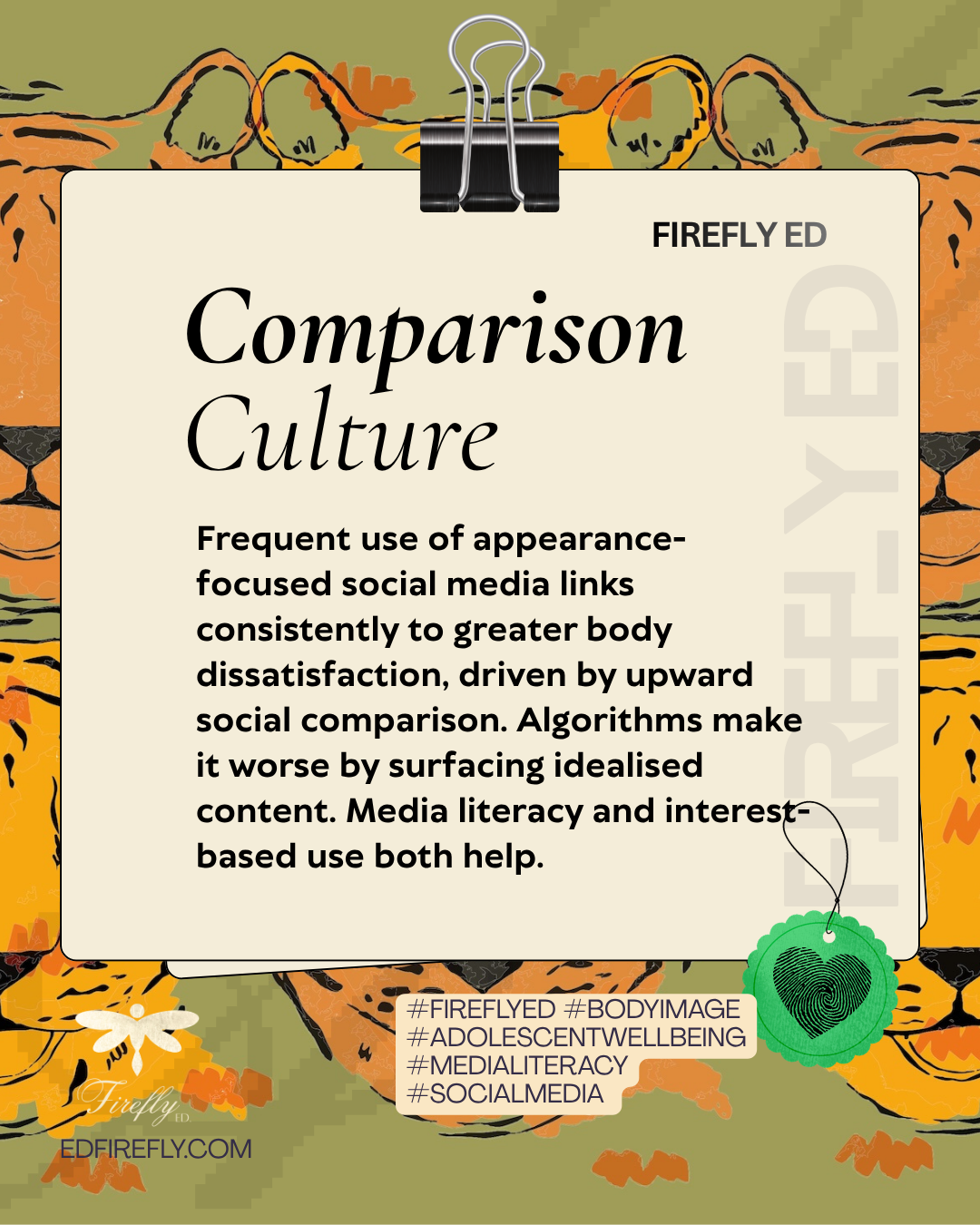 the adverse effects of a online comparison culture mainly through social media interaction on teen body image,